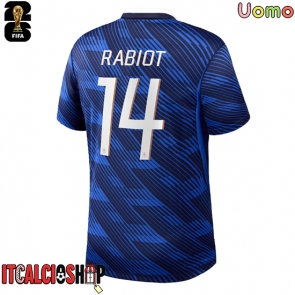Francia Adrien Rabiot #14 Prima Maglia Mondiali 2026 Manica Corta